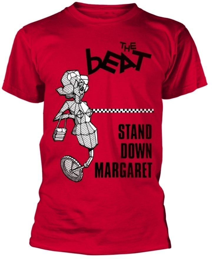 T-shirt The Beat T-shirt Stand Down Margaret Homme Red L