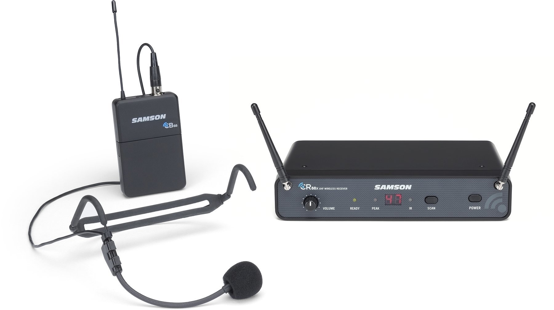 Draadloos Headset-systeem Samson Concert 88x Headset