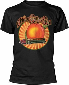 T-Shirt The Allman Brothers Band T-Shirt Peach Lorry Herren Black S - 1