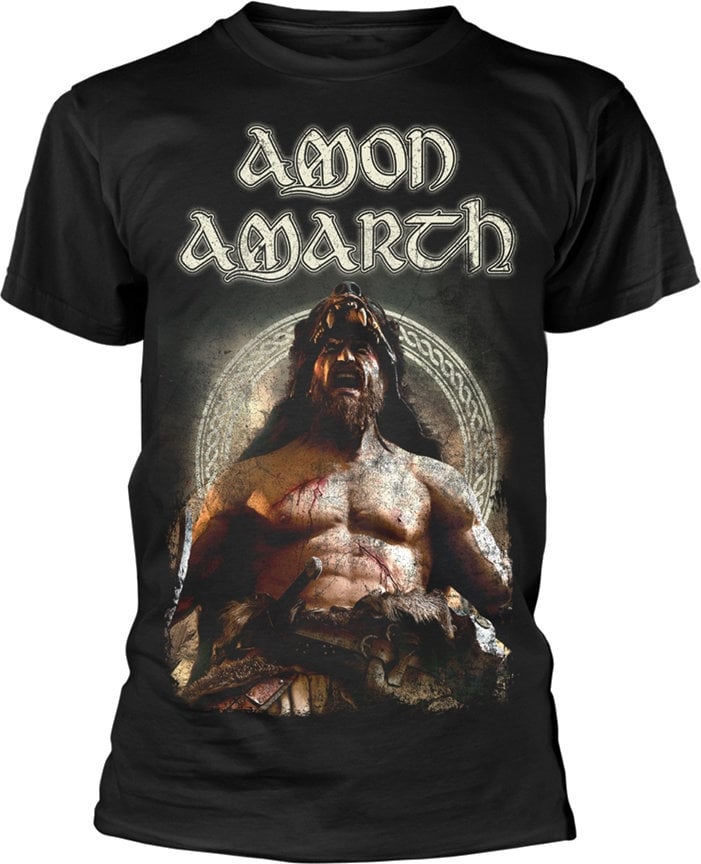 Camiseta de manga corta Amon Amarth Camiseta de manga corta Berzerker Black M