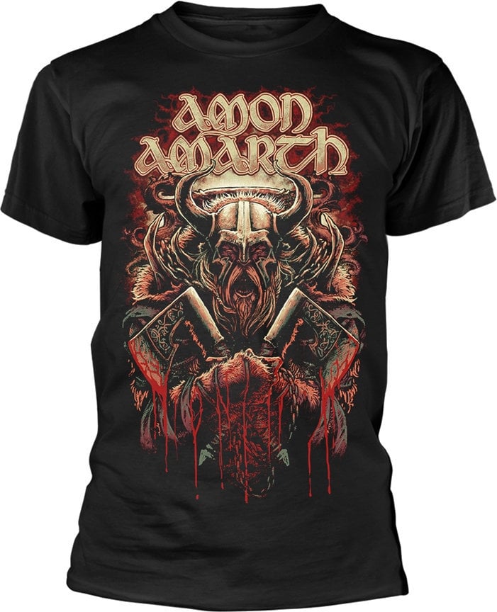 Shirt Amon Amarth Shirt Fight Heren Black S