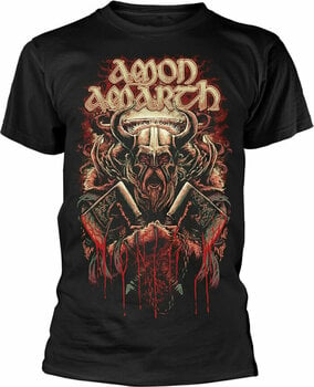 T-Shirt Amon Amarth T-Shirt Fight Herren Black S - 1