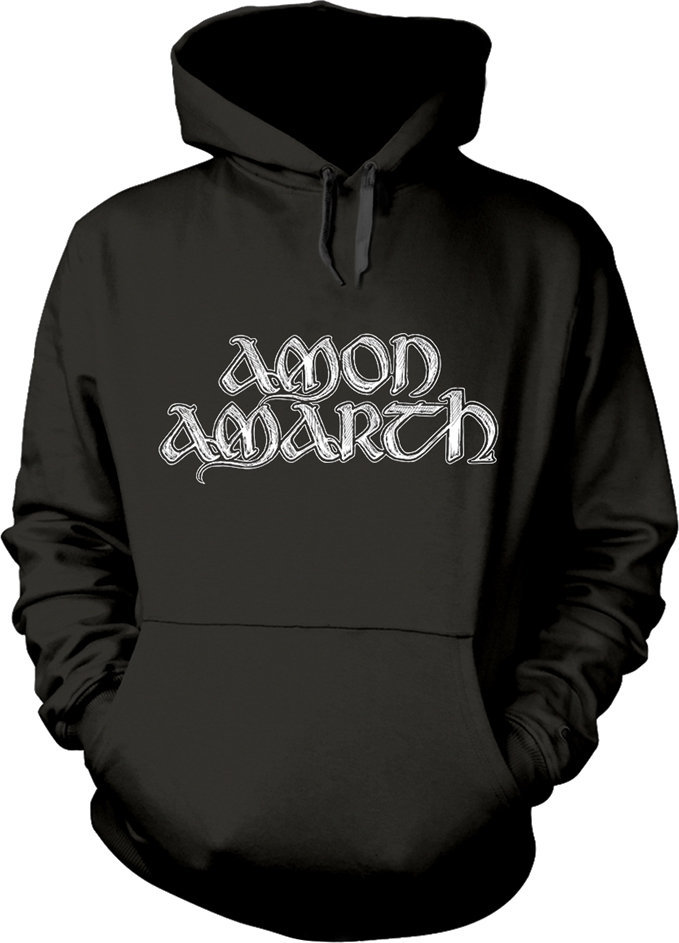 Hoodie Amon Amarth Hoodie Grey Skull Black XL
