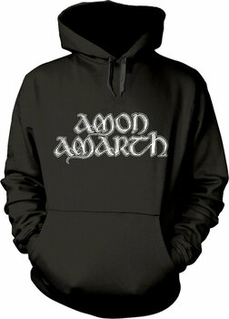 Hoodie Amon Amarth Hoodie Grey Skull Black XL - 1