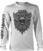 Camiseta de manga corta Amon Amarth Camiseta de manga corta Grey Skull Hombre Blanco M