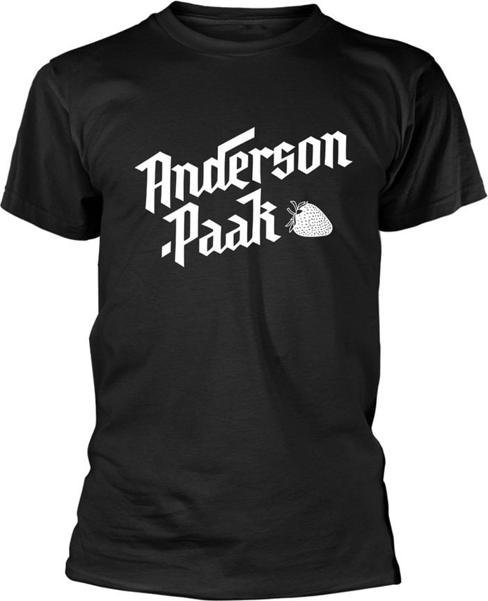 T-Shirt Anderson Paak T-Shirt Strawberry Herren Schwarz M