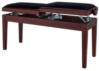 GEWA 130270 Double Piano Bench Walnut Matt