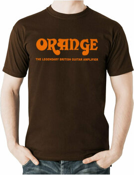 Camiseta de manga corta Orange Camiseta de manga corta Classic Marrón XL - 1