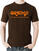 Camiseta de manga corta Orange Camiseta de manga corta Classic Marrón XL