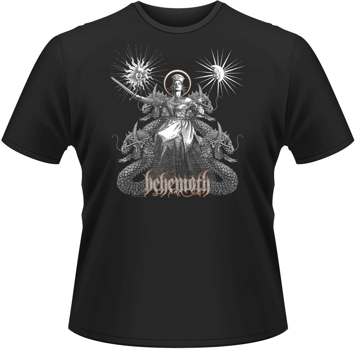 T-Shirt Behemoth T-Shirt Evangelion Male Black M