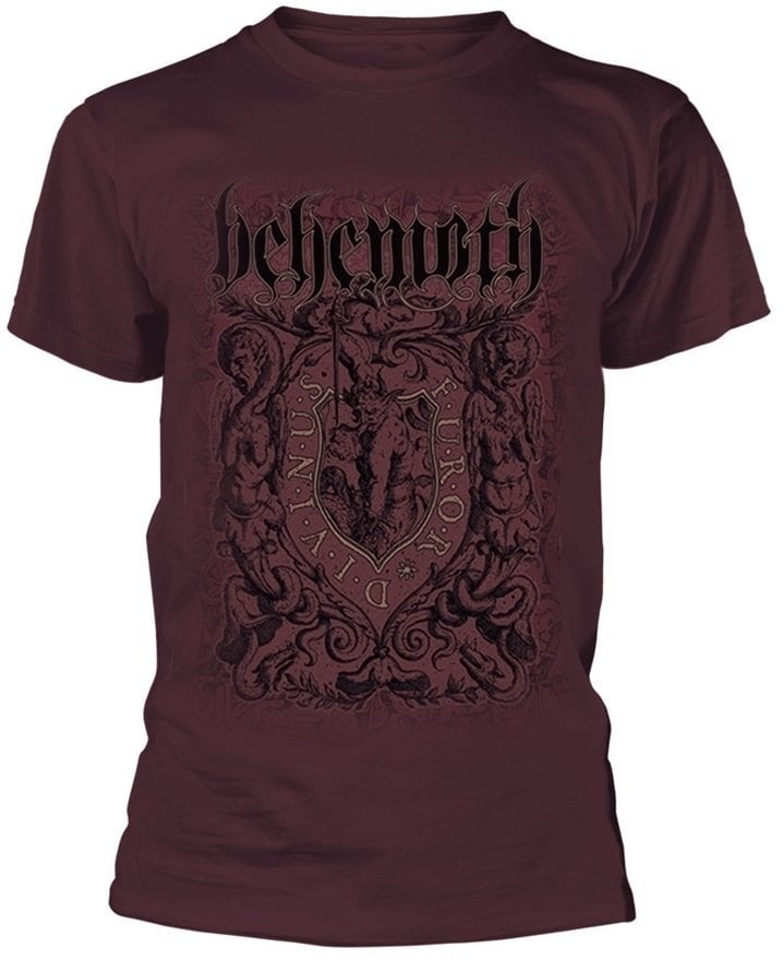 T-shirt Behemoth T-shirt Furor Divinus Masculino Maroon L
