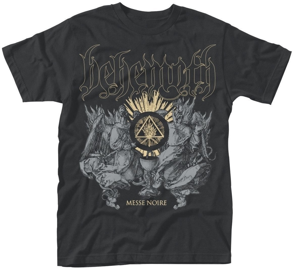 T-Shirt Behemoth T-Shirt Messe Noire Male Black 2XL