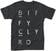T-shirt Biffy Clyro Blocks Logo Black 2XL T-shirt