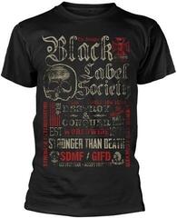 T-shirt Black Label Society Destroy & Conquer Black L T-shirt