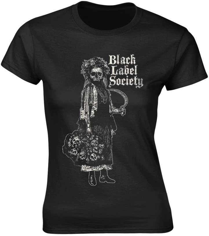 Maglietta Black Label Society Maglietta Death Womens Femminile Black M