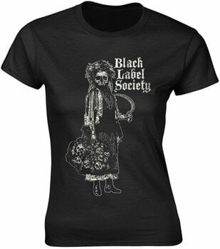 Camiseta de manga corta Black Label Society Camiseta de manga corta Death Womens Mujer Black M - 1