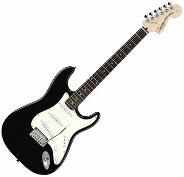 Elektrinė gitara Fender Squier Standard Stratocaster RW Black Metallic - 1