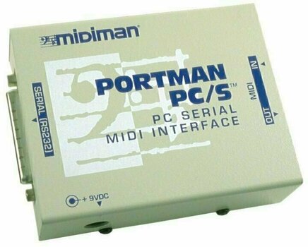 Accessoires pour studio M-Audio Portman PC/S External 1x1 Serial MIDI Interface - 1