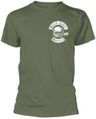 T-Shirt Black Label Society Skull Logo Olive