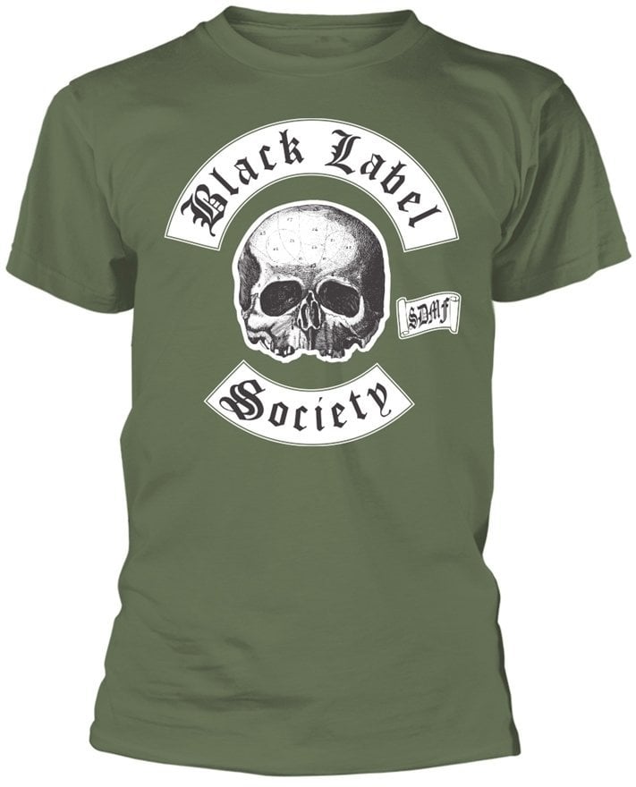 Shirt Black Label Society Shirt The Almighty Heren Olive 2XL