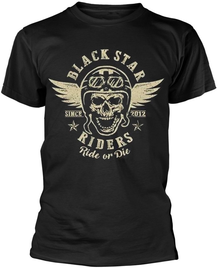 T-shirt Black Star Riders Ride Or Die Black M T-shirt