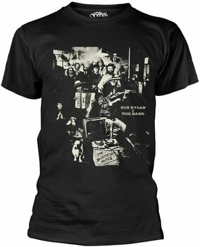 Majica Bob Dylan & The Band Majica Logo Moška Črna S - 1