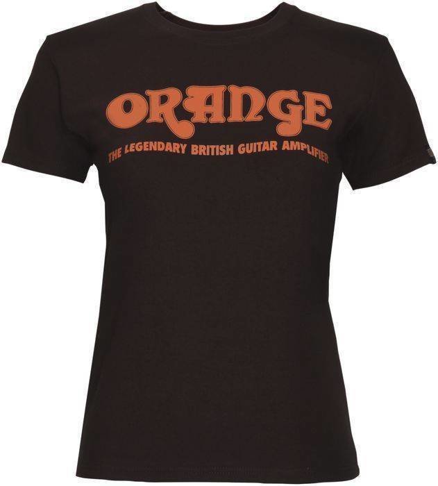 T-Shirt Orange T-Shirt Classic Braun L