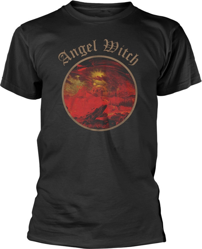 T-shirt Angel Witch Logo Black XL T-shirt