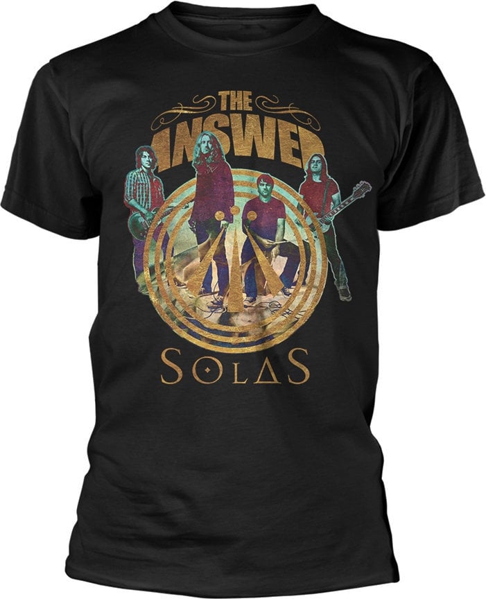 T-shirt The Answer T-shirt Solas Homme Black L