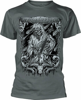 Camiseta de manga corta Apocalyptica Camiseta de manga corta Stringsreaper Hombre Grey L - 1