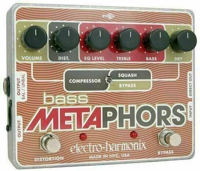Bassokitaran efektipedaali Electro Harmonix Bass Metaphors - 1