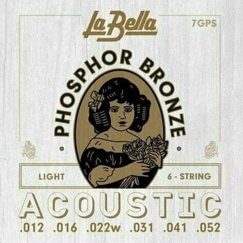 Strune za akustično kitaro LaBella 7GPS Phosphor Bronze - 1