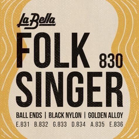 Nylon snaren voor klassieke gitaar LaBella 830 Folksinger