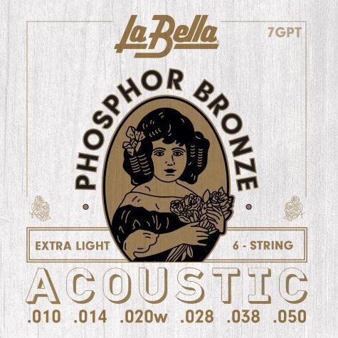 Akusztikus gitárhúrok LaBella 7GPT Phosphor Bronze
