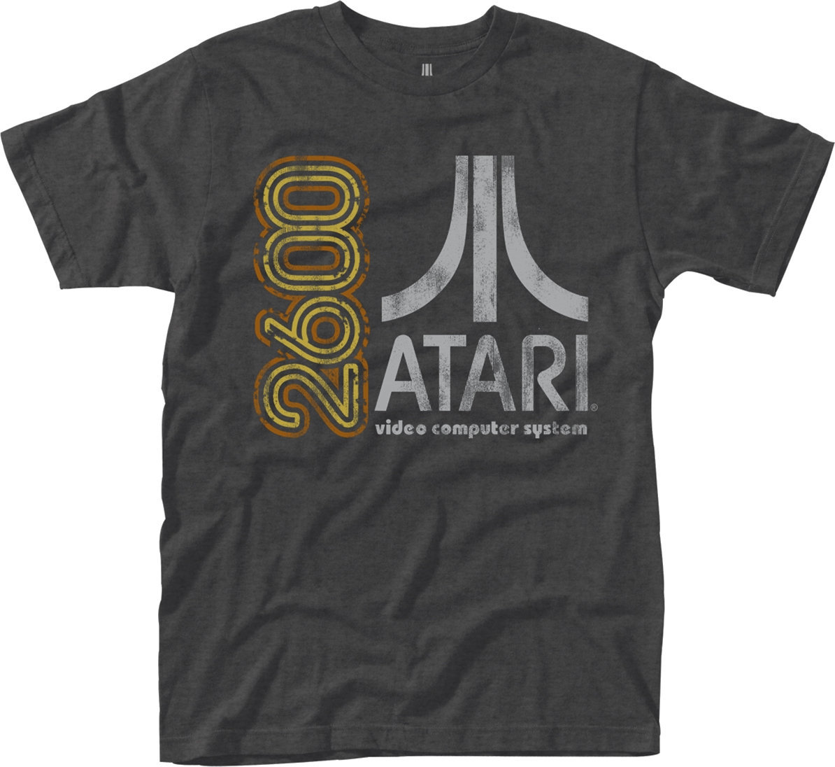 Camiseta de manga corta Atari Camiseta de manga corta 2600 Hombre Grey S
