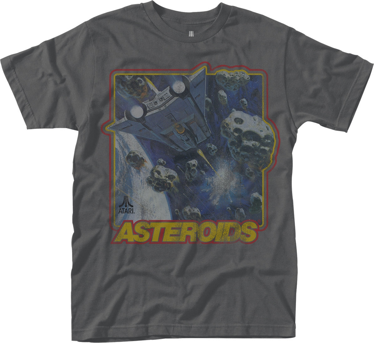 T-shirt Atari Asteroids Grey M T-shirt
