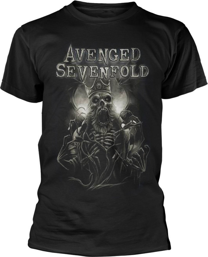 T-shirt Avenged Sevenfold King DB Black 2XL T-shirt