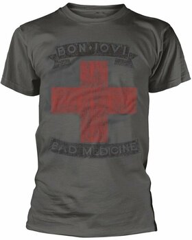 Shirt Bon Jovi Bad Medicine Grey S Shirt - 1