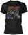 Camiseta de manga corta Bon Jovi Camiseta de manga corta Eighties Negro XL