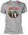 T-Shirt Bon Jovi T-Shirt Heavy Wash Herren Grau M