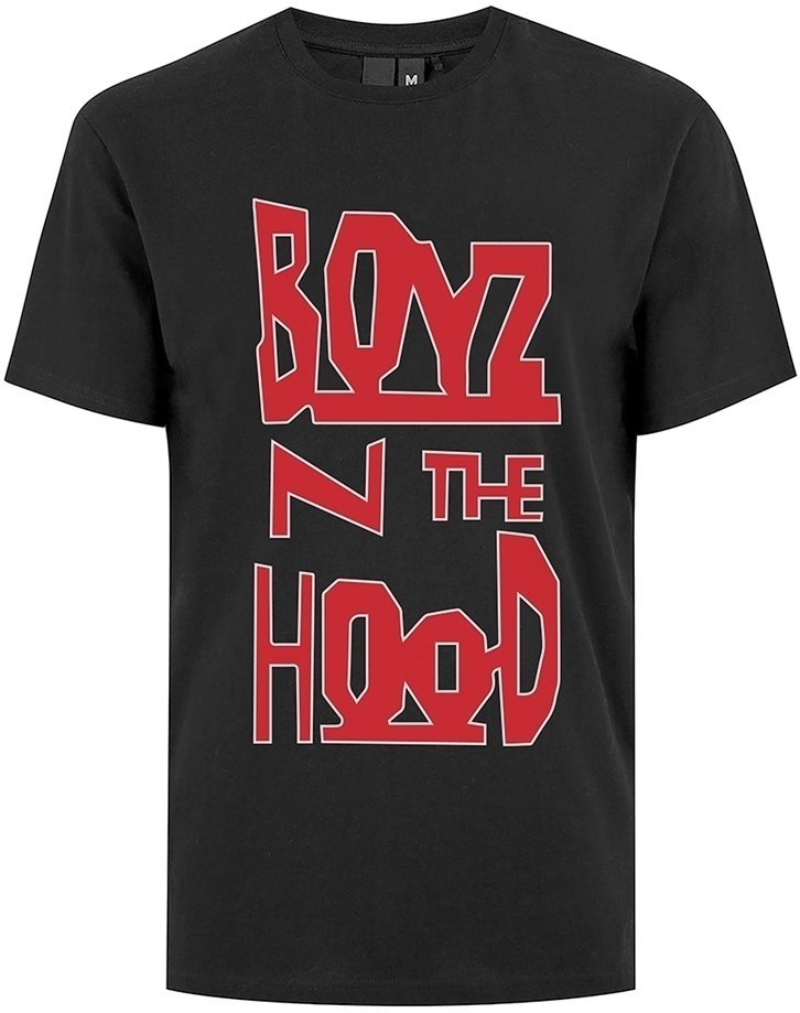 T-shirt Boyz N The Hood Vertical Logo Black L T-shirt