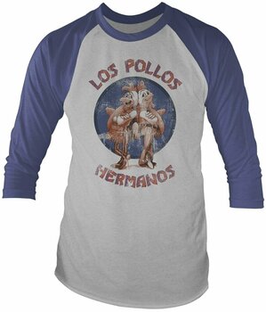 Tričko Breaking Bad Los Pollos Baseball Blue L Tričko - 1