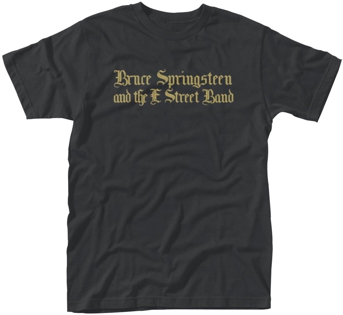 T-Shirt Bruce Springsteen Motorcycle Guitars Black 2XL T-Shirt