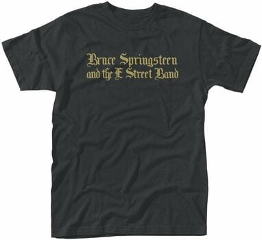 T-Shirt Bruce Springsteen Motorcycle Guitars Black 2XL T-Shirt - 1