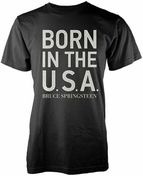 Tričko Bruce Springsteen Tričko Born In The Usa Muži Black L - 1