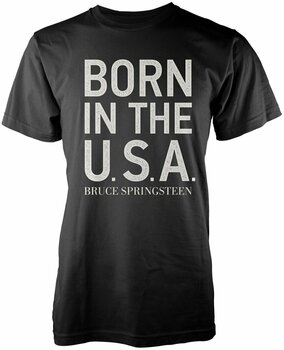 Shirt Bruce Springsteen Shirt Born In The Usa Heren Black XL - 1