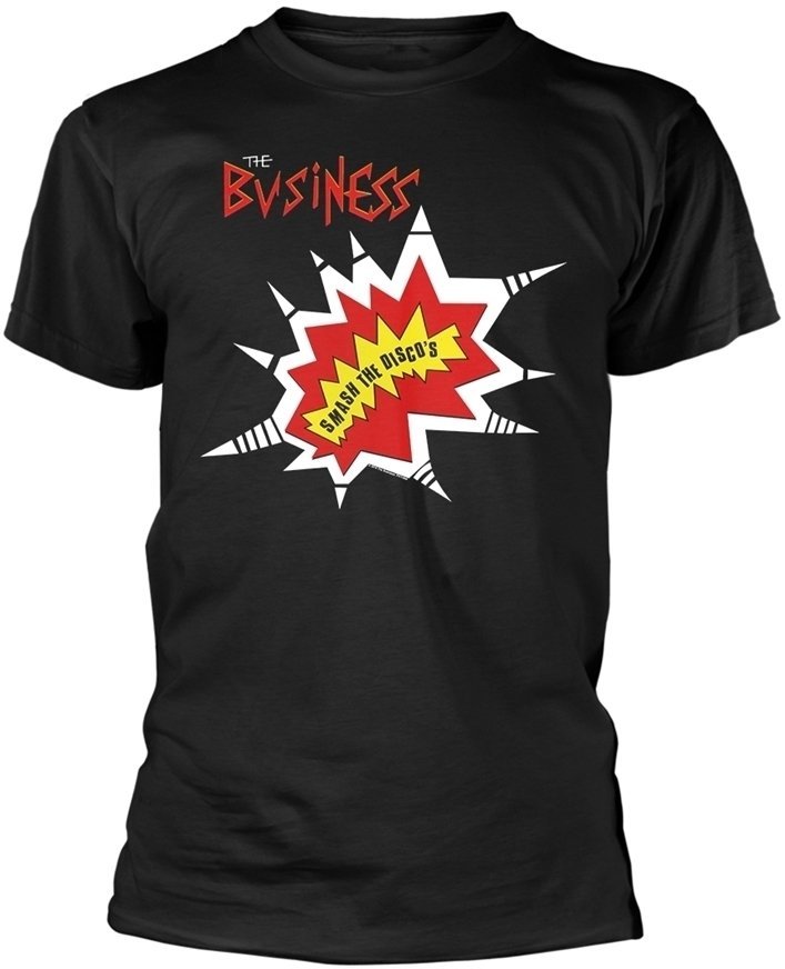 Košulja The Business Košulja Smash The Discos Muška Crna 3XL