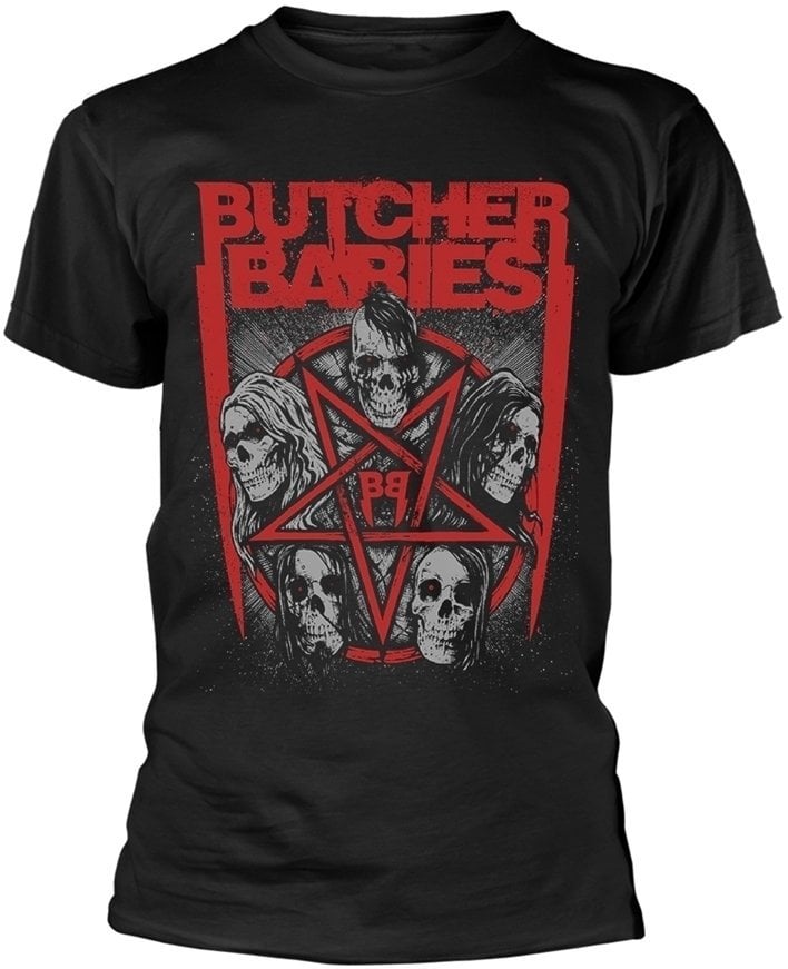 T-shirt Butcher Babies Starskull Black L T-shirt