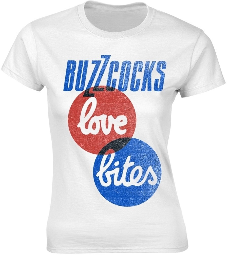 Skjorta Buzzcocks Skjorta Love Bites White 2XL