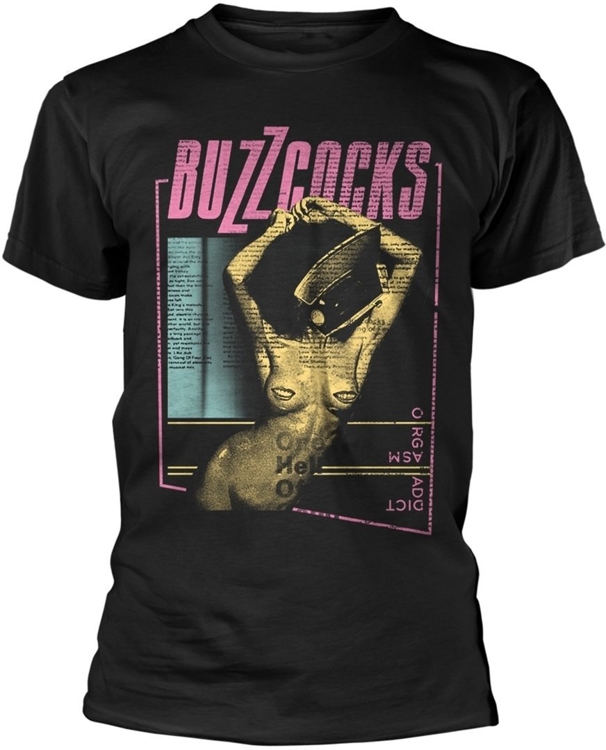 T-shirt Buzzcocks Orgasm Black S T-shirt